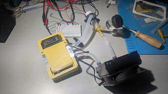 First hydro loop attempt/pump test 1